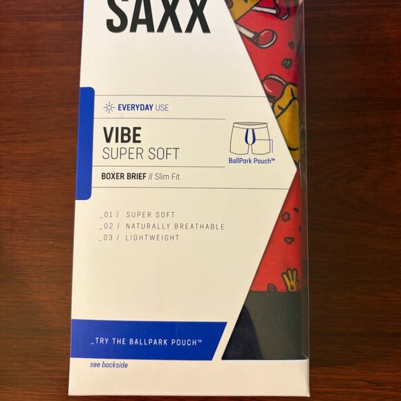 SAXX VIBE Boxer Briefs “Dumps & Noods" - Picture 3 of 4